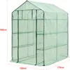 Skleník Vale s policemi 120 x 170 x 194 cm Fóliový skleník Náhled obrázku produktu 4