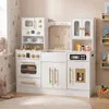 COSTWAY Cucina giocattolo per bambini, set da gioco in Anteprima dell’immagine prodotto 2