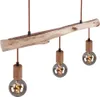 Hängeleuchte, Balken natur, Kabel, rost, L 60 cm Produktbild-Vorschau 11