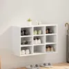 vidaXL Szafka na buty z półką Biała 77,5 x 30 x 51 cm Podgląd zdjęcia produktu 2