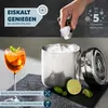 bremermann Eiswürfelbehälter mit Zange, Edelstahl-Eiskübel Produktbild-Vorschau 2