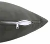 vidaXL, housses de coussin, 6 pièces, HEERLEN, gris foncé, Voir les images du produit 5