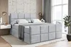 ALTDECOR Boxspringbett mit Fußteil, 2 Matratzen und Topper Produktbild-Vorschau 1
