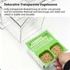Außenanbringbarer Papageien-Futterspender, transparentes Produktbild-Vorschau 7