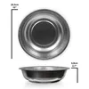 Pflanzschale Zink, D25,5xH6,8cm Produktbild-Vorschau 2