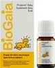 A product shot of BioGaia Protectis Baby drops and its packaging. Voir les images du produit