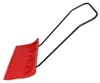 A red snow shovel with a black metal handle and a silver metal edge, shown against a white background. Produktbild-Vorschau