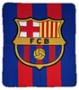 FC Barcelona Fleece-Decke 120x150 cm mehrfarbig Produktbild-Vorschau 1