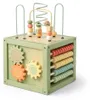 Laavir Holz-Aktivitätswürfel Baby Mintgrün - Montessori Produktbild-Vorschau 5