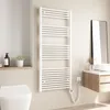 Heilmetz Radiátor elektrický 140x60cm Bílé rovné kulaté Náhled obrázku produktu 1