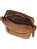 Greenburry kleine Umhängetasche Leder Messenger Bag Vintage Produktbild-Vorschau 20
