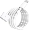 A white USB-C to MagSafe 2 charging cable coiled on a white background. Podgląd zdjęcia produktu