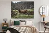 MuchoWow® Poster Hirsch - Baum - Berg 160x120 cm - Foto Produktbild-Vorschau 4