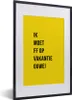 MuchoWow® Gerahmtes Poster Zitate - Ich muss in den Urlaub Produktbild-Vorschau 1