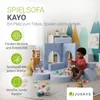 Kanapa dla dzieci Kayo marki Juskys – sztruksowa, modułowa Podgląd zdjęcia produktu 6