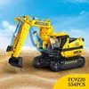 Forange FC9220 Hydraulikkettenbagger Klemmbausteine 554pcs Produktbild-Vorschau 4