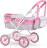 Baby doll accessories - COROLLE - Floral pram - for dolls Anteprima dell’immagine prodotto 8