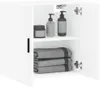 vidaXL Szafka ścienna biała 60x31x60 cm materiał Podgląd zdjęcia produktu 4