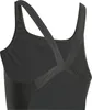 adidas Mädchen V-Back Badeanzug Kinder Schwarz 13 14 Jahre Produktbild-Vorschau 3