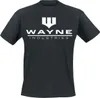 Batman T-Shirt Herren Wayne Industries schwarz XXL Produktbild-Vorschau 2