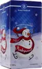 A carton of Kinderpunsch with a snowman graphic. Produktbild-Vorschau