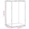 vidaXL Vitrine transparente 22x18x35 cm acrylique Voir les images du produit 6