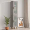 vidaXL Hängeschrank Grau Sonoma 34,5x34x90 cm Produktbild-Vorschau 3