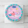 Dekora Peppa Pig New Baby Essbarer Tortenaufleger  20cm Produktbild-Vorschau 3