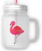 Mr. & Mrs. Panda Glas Flamingo Classic - Transparent - Produktbild-Vorschau 1