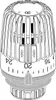 Heimeier Thermostatkopf Modell K 7000-00.500, Nullstellung, Produktbild-Vorschau 4