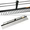 Polar Rasenrechen 100 cm 56 Zinken Rasen Harke Heu rechen Produktbild-Vorschau 3