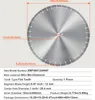 SucceBuy Lama diamantata da 18 pollici/450 mm, lama per Anteprima dell’immagine prodotto 7
