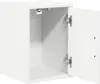 vidaXL Armoire murale de garage Blanc Bois composite Voir les images du produit 5