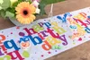 Stolní běhoun z netkané textilie Happy Birthday Náhled obrázku produktu 2