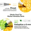 Ohuhu Alkoholmarker 48 Pinsel & Keilspitze für Erwachsene Produktbild-Vorschau 2