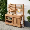 Matschküche PROVENCE aus Tannenholz mit Wasserrutschen, Produktbild-Vorschau 5