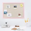 Navaris Memoboard mit Leinenoberfläche - Memoboard 58x43 cm Produktbild-Vorschau 2