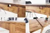 Esstisch LAGOS 120-200 cm mit Steckplatten aus Sheesham Produktbild-Vorschau 7