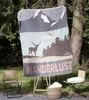 Kuscheldecke Wanderlust Farbe Lindgrün 150x200cm von David Produktbild-Vorschau 3