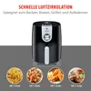 alpina Airfryer 2L Heißluftfritteuse 900W Temperatur Produktbild-Vorschau 6