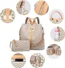 STILVORA Damen Rucksack Set 2-teilig, großer Reiserucksack, Produktbild-Vorschau 6