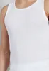 TOM TAILOR Herren Tank-Top weiß uni 4er Pack Größe: 5 Produktbild-Vorschau 4