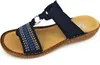 Rieker Damen Pantolette blau, Damen:40 EU Produktbild-Vorschau 49