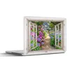 MuchoWow® Laptop Aufkleber Sticker Cover Hortensie - Produktbild-Vorschau 1