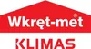 A red and white logo with text. Podgląd zdjęcia produktu