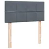 Boxspringbett mit Matratze Dunkelgrau 80x200 cm Samt Produktbild-Vorschau 7