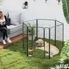 PawHut ohrádka pre šteňatá 6 rohový výbeh pre šteňatá so 6 Náhľad obrázku produktu 2