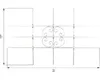 Passgitter 1140 x 690 mm Produktbild-Vorschau 2