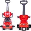 Rutschauto Rider 3-in-1 Rot mit Multimedia-Lenkrad, 84,5 x Produktbild-Vorschau 6