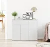 vidaXL Kredens biały wysoki połysk 88×30×70 cm płyta Podgląd zdjęcia produktu 2
